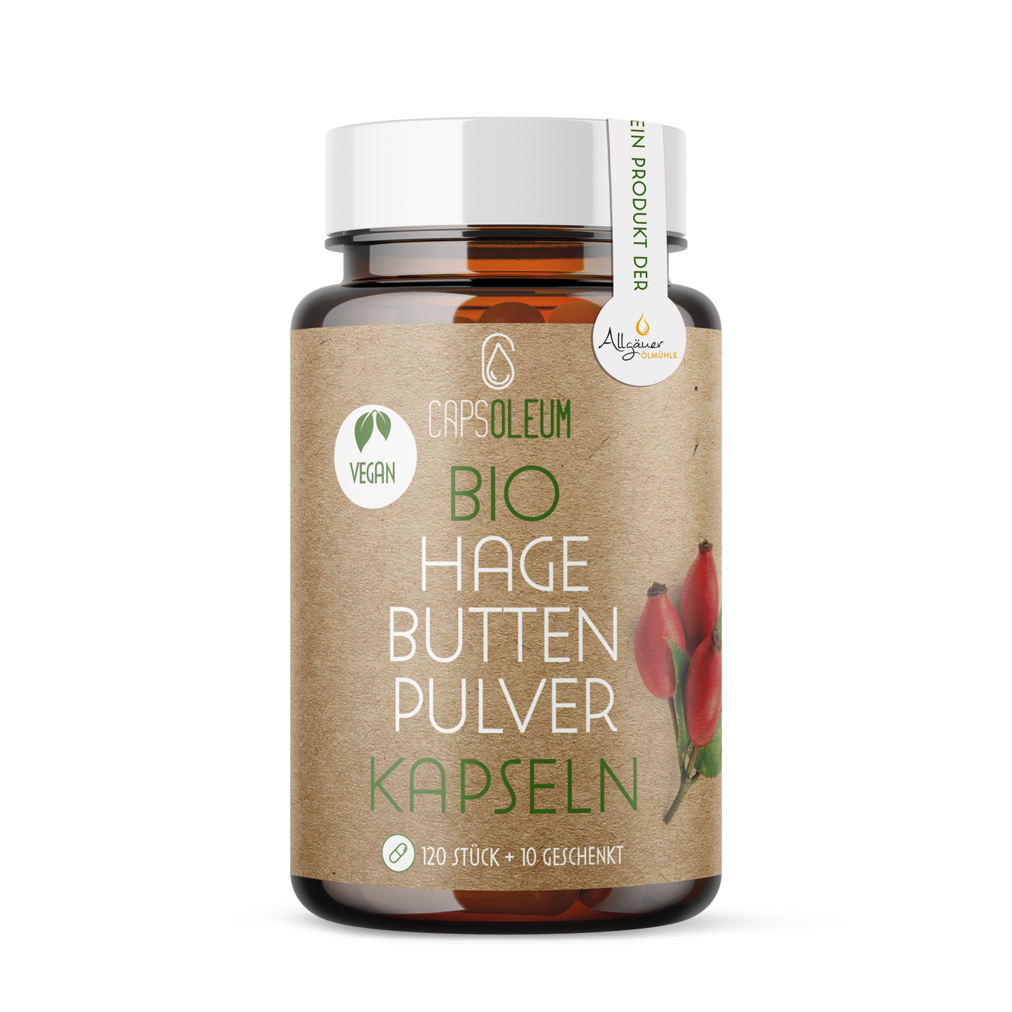 Produktbild Bio Hagebuttenpulver Kapseln