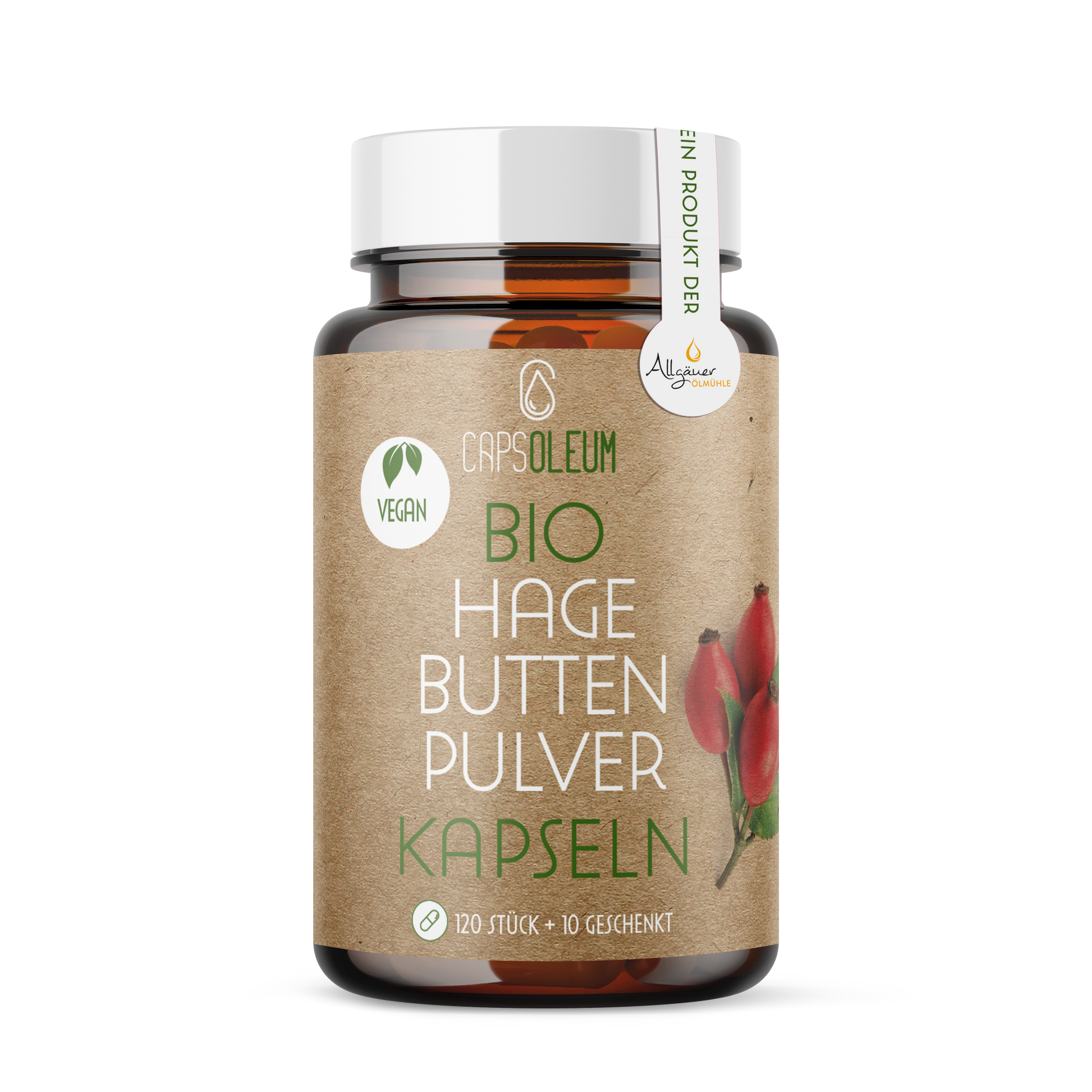 Produktbild Bio Hagebuttenpulver Kapseln